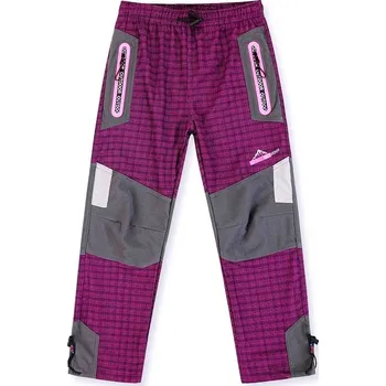 Dívčí kalhoty DÍVČÍ SPORTOVNÍ KALHOTY/ OUTDOOROVÉ KALHOTY Velikost: 104, Barva: Fuchsiová