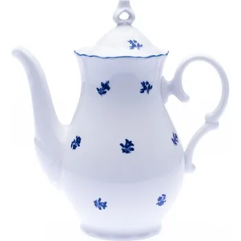 Konvice na čaj Thun Rulak Zettlitz Ophelia, konvice kávová, 1,2 l, modrá házenka, Thun RZ