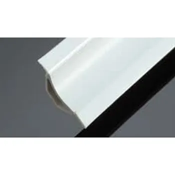 Obklad Vanová lišta na obklad, 1,85m, roh, koncovky, barva bílá Varianta: Lišta vanová 1,85m bílá