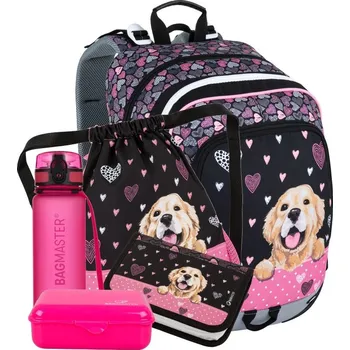 Set školních potřeb Bagmaster Alfa 21 A velký školní set pes