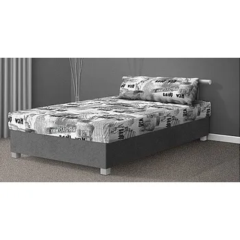 Postelový rošt Postel OMAR 120cm, s matrací, s roštem a s úložným prostorem