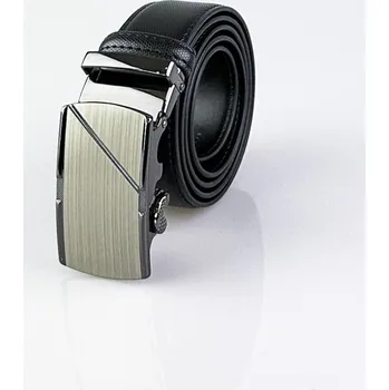 Opasek Stylový pánský pásek se šedou přezkou PA3-23-46, Obvod pasu / celková délka pásku 105cm