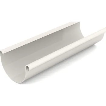 okap BRYZA Žlab, okap plastový Ø 125 mm, délka 4M, Bílá RAL 9010