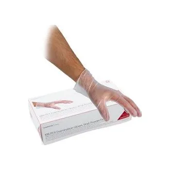 Vyšetřovací rukavice Rukavice nest.vyš.KRUTEX Vinyl vel.M/100ks bez pudru