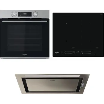 Set domácích spotřebičů WHIRLPOOL OMK58CU1SX + WHIRLPOOL WL S7260 NE + WHIRLPOOL WCT3 64 FLB X