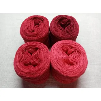 Příze Červená duha 3-nitka 4x300m (Duhová krabička Červená duha)