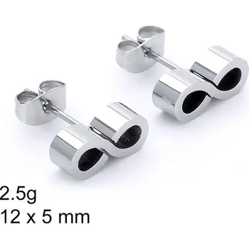 Náušnice Náušnice - Pecky - 12 x 5 mm - 2.5g