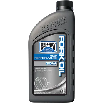 Tlumičový olej BEL-RAY HIGH PERFORMANCE FORK OIL 30W 1 LITR