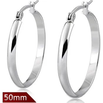 Náušnice 50mm – Kruhové náušnice