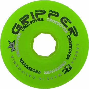 Kolečko k in-line bruslím Kolečka Labeda Gripper X-SOFT Green 76 mm/74A (4 ks)