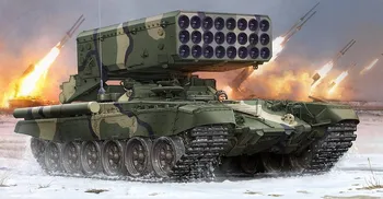 Plastikový model Trumpeter Russian TOS-1A Multiple Rocket Launcher 1:35