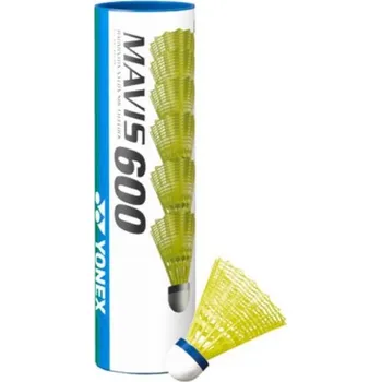 Raketový sport Badmintonové míče Yonex Mavis 600 Yellow Rychlost: Červený proužek