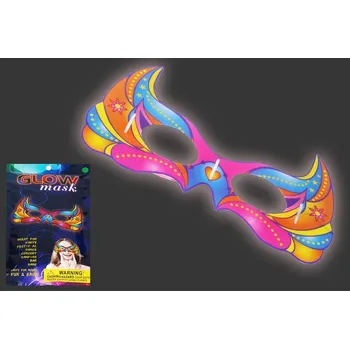 Karnevalová maska UNIPAP Svítící tyčinka W026587 maska 352819