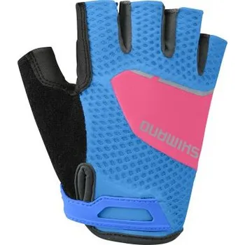 SHIMANO W EXPLORER rukavice, modrá/jazzberry, L