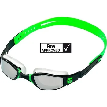 Plavecké brýle Plavecké brýle Michael Phelps Ninja černozelené zrcadlové