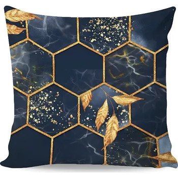 Bytový textil Matějovský Ložní povlečení bavlna deluxe - digital tisk - ONYX BLUE velikost: 40x40cm - poslední 1ks