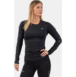 Nebbia Funkční tričko Smart Pocket s dlouhým rukávem 418 - black XS