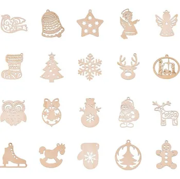 Vánoční dekorace Kolekce vánočních ozdob - 20 ks