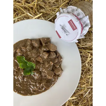 Hotové jídlo Zabijačkový guláš z vepřového masa, 650 g