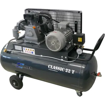 Kompresor PRESS HAMMER CLASSIC 22T/150 třípístový olejový kompresor 3kW, 400V, 150l, 12.5bar