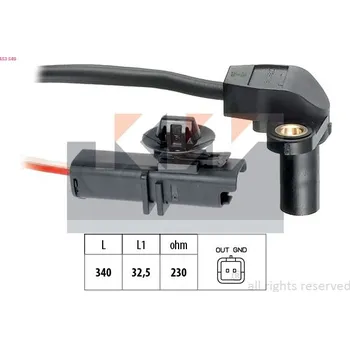 Kliková hřídel Generátor impulsů, klikový hřídel KW 453 549