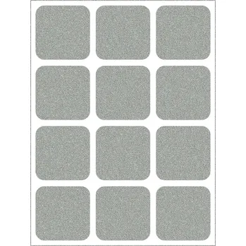 Reflexní nažehlovací motivy - čtverečky