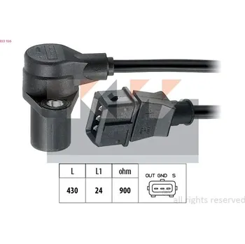 Kliková hřídel Generátor impulsů, klikový hřídel KW 453 156