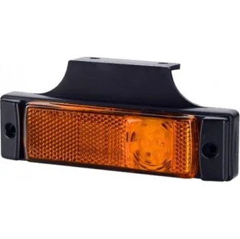 Přídavný světlomet Obrysové světlo 3 Led 12v 24v s reflektorem oranžové Horpol Horpol 49094