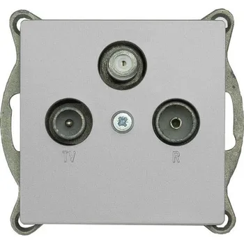 Elektrická zásuvka GREENLUX PREMIUM K TV+R+S M-S - Zásuvka RTV/SAT