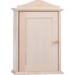 Dřevěná skříňka na klíče