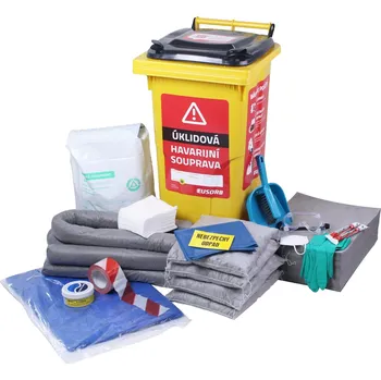 Sorbent Havarijní souprava , univerzální, 93 l
