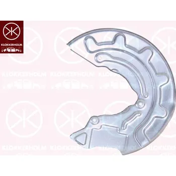 Brzdový kotouč Ochranný plech proti rozstřikování, brzdový kotouč KLOKKERHOLM 0027373
