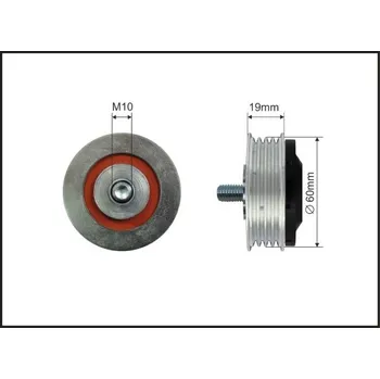 Napínací kladka, žebrovaný klínový řemen Caffaro 500129