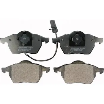 Brzdová destička Sada brzdových destiček, kotoučová brzda DENCKERMANN B110864