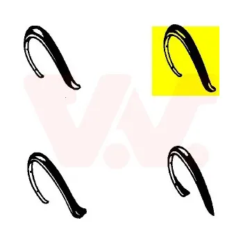 Blatník karosérie Rozšíření, blatník VAN WEZEL 5813522