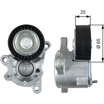 Napínák, žebrovaný klínový řemen GATES T39193