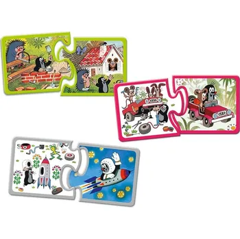 Puzzle Puzzle Trefl Krtek, 12 × 2 dílky