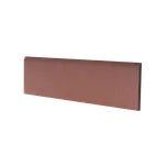 Rako Taurus Granit 82 Jura TSAKF082, sokl, červený, matný, hladký, 30 x 8 x 0,8 cm