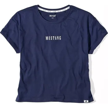 Dámské tričko MUSTANG Dámské tmavě modré tričko JONNA XL 6213_2100.555