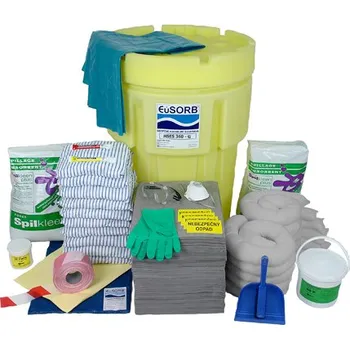 Sorbent Havarijní souprava HSE 360, univerzální, 267 l, kanalizační deska