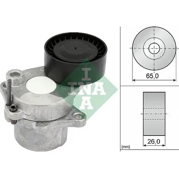 Napínák, žebrovaný klínový řemen INA 534 0444 10