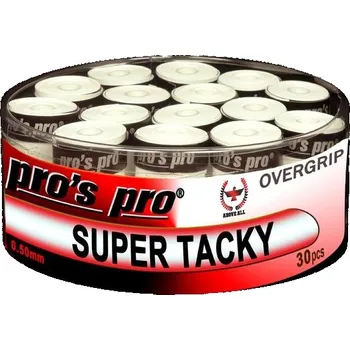 Omotávky Pros Pro Super Tacky 30 ks, white - Oblíbené