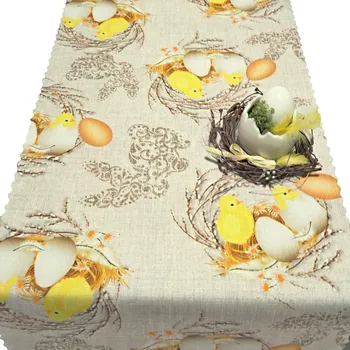 Velikonoční běhoun v metráži Kuřátka 38 pouze střih