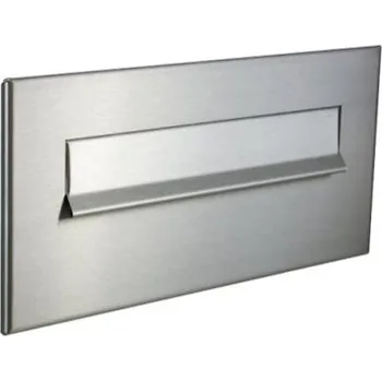 Poštovní schránka DOLS ČD-46 - čelní deska nerezové poštovní schránky k zazdění, bez jmenovky