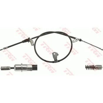 Lanko parkovací brzdy Tažné lanko, parkovací brzda TRW LUCGCH649