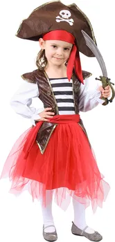 Karnevalový kostým Rappa Dětský kostým pirátka 220584