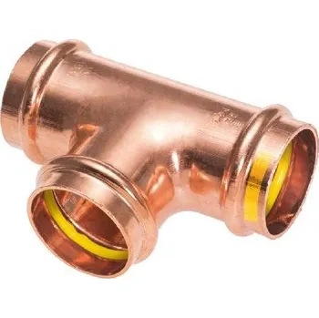 Fitinka Lisovací t-kus redukovaný CU 5130 d 22 × 15 × 22, pro plyn