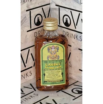 Likér Lašský bylinný likér 35% 0,05l