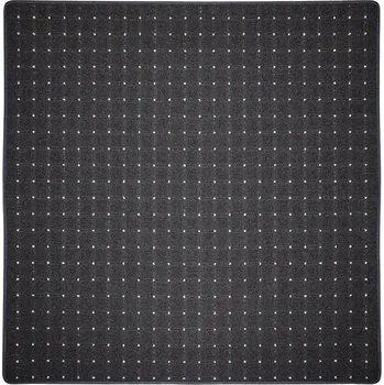 Koberec Kusový koberec Udinese antracit čtverec, 60x60, šedá, chodba / předsíň, Condor Carpets - 1 rok na vrácení + DOPRAVA ZDARMA k Vám i zpět