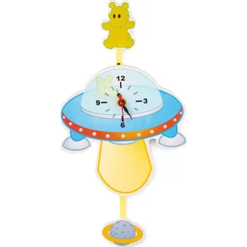 Hodiny Small Foot Dřevěné hodiny UFO